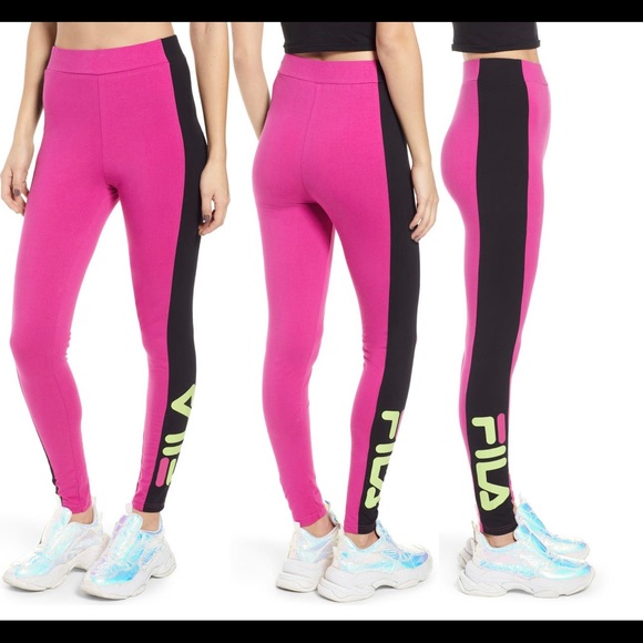 fila leggings pink XS Nordstrom workout - Picture 1 of 2